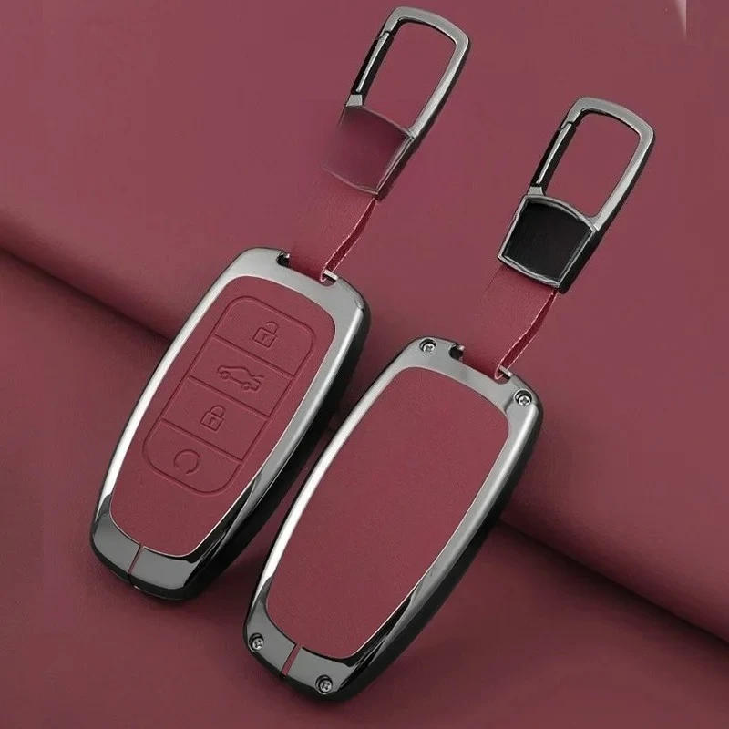 For Omoda JAECOO J7 2025 2024 Car Remote Control Key Case Keychain Accessories Garnish Trim Cover