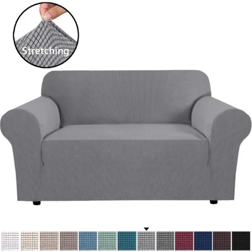 Bogda Honey comb Pattern Stretch Lastıklı Flexible Seat Sofa Case 3 Personality On Gray