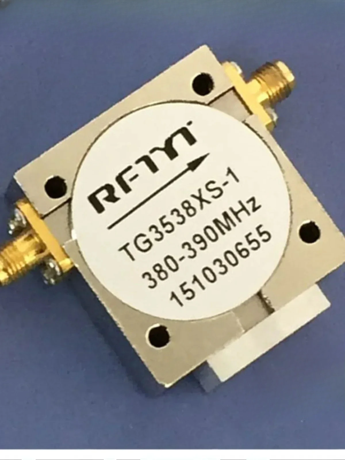

SMA RFTYT TG3538X Series RF Microwave Coaxial Isolator S Connector Frequency 300-1850 optional