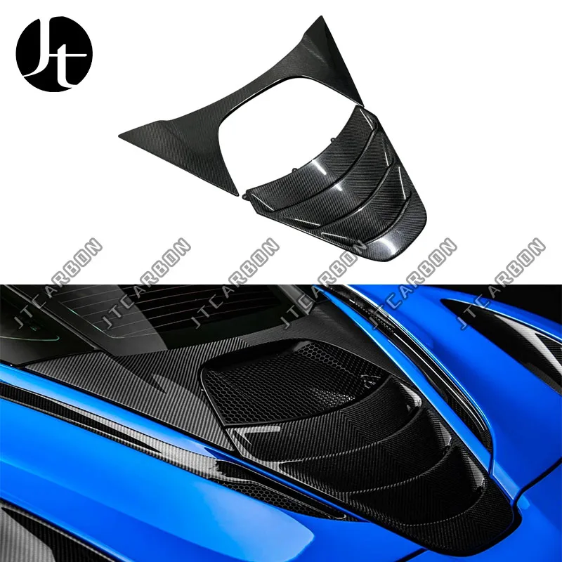 

Dry Carbon Fiber Car Rear Engine Hood Cover For Mclaren 720S 2015-2018 Coupe MSO OEM Style Body Kit