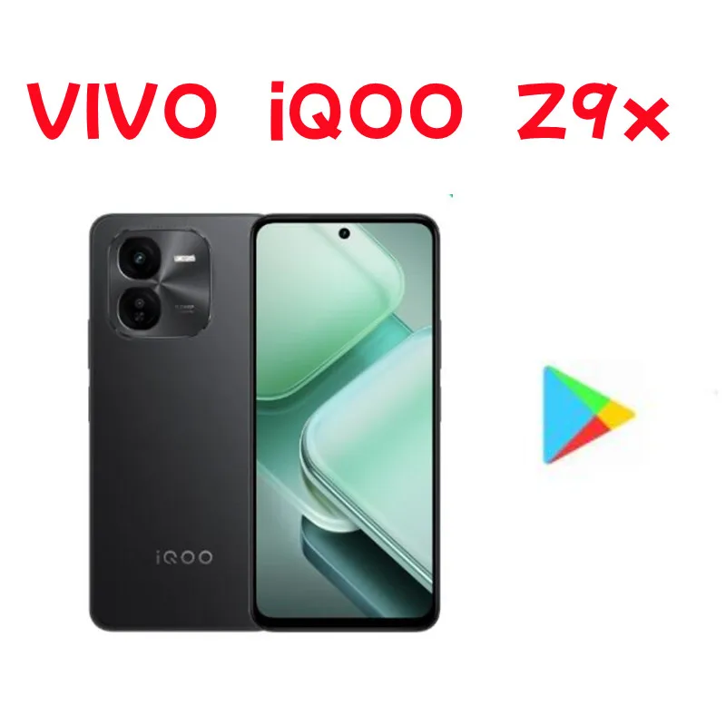 جديد IQOO Z9X 5G الهاتف المحمول 6.72 120 هرتز شاشة LCD سنابدراجون 6 Gen1 6000mAh بطارية 44 واط شاحن سريع 50MP كاميرا مزدوجة