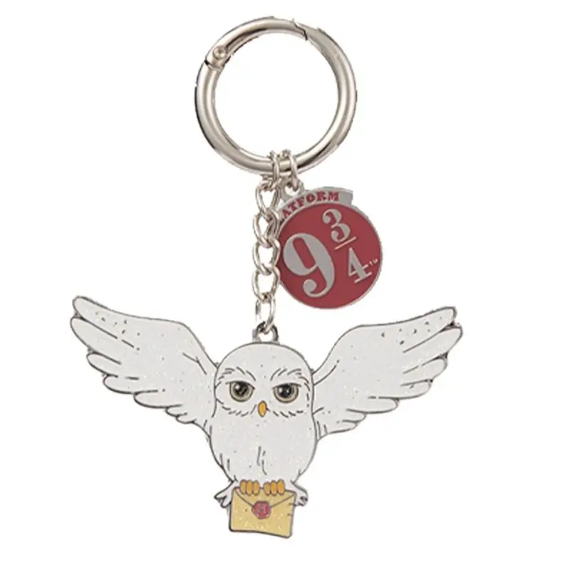 MINISO Harry Potter série Hedwig pendentifs porte-clés anime mignon sac ornement poupée jouets Halloween cadeaux d'anniversaire pour enfants