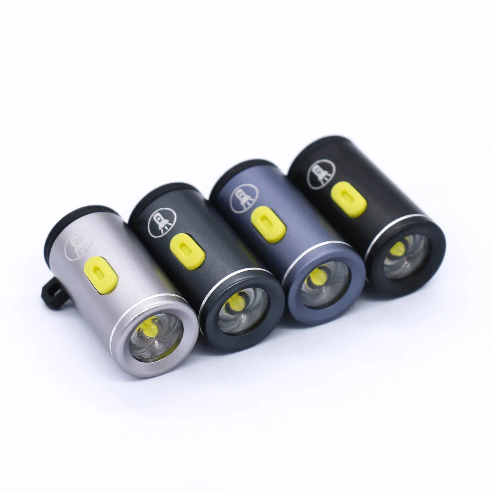 نوع C LED يده ضوء قوي جيب المفاتيح مصباح يدوي مصباح يدوي صغير مصباح شعلة صغيرة في الهواء الطلق المشي لمسافات طويلة التخييم الملحقات