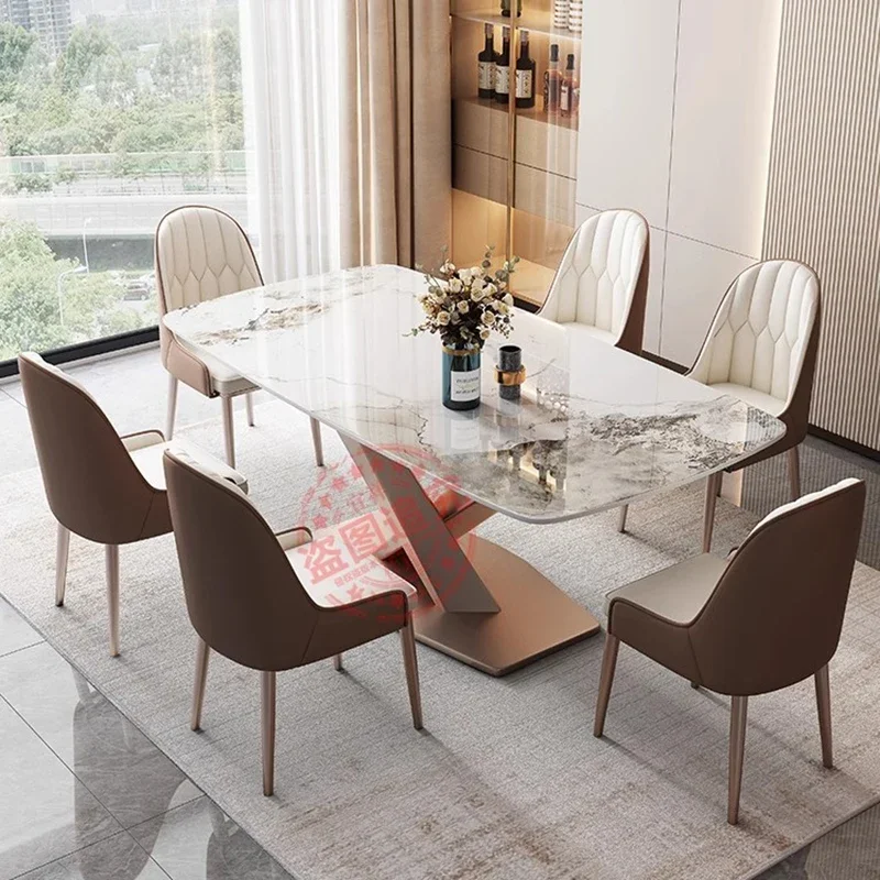 

Dining Room Dinning Tables Sets Home Furniture Sedentary Table Island Restaurant Kitcjen Garden Home Furniture Wooden Kitchen