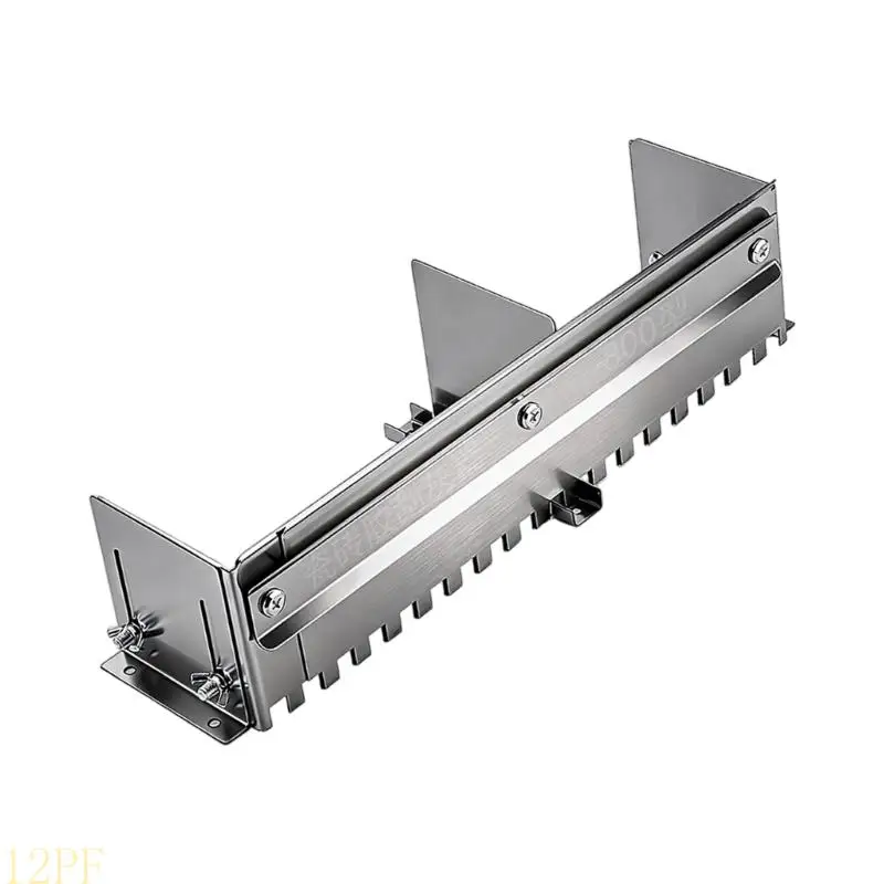 12PF 300-600mm/400-800mm Adjustable Notched Trowel Mortar Comb for Fast and Equal Application Tile Trowel