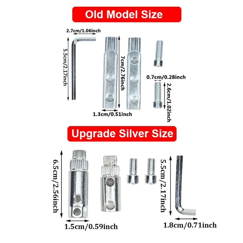 Extractor de tornillos de válvula angular de grifo, herramienta profesional para quitar pernos rotos para reparación de plomería de tuberías de agua de 1/2", 3/4", 1"