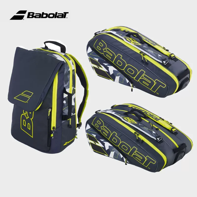 Babolat-Mochila De Tenis PURE AERO Series PA para hombre y mujer, bolsa de Tenis profesional, bolsa de raqueta de pádel, Mochila