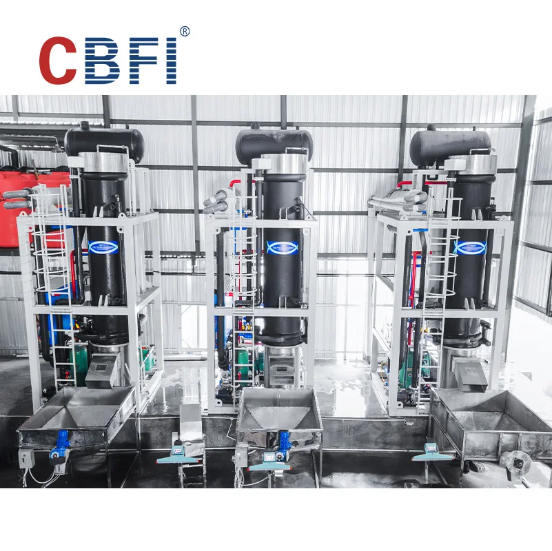 

CBFI Multiple Sets Tube Ice Machine Price Project
