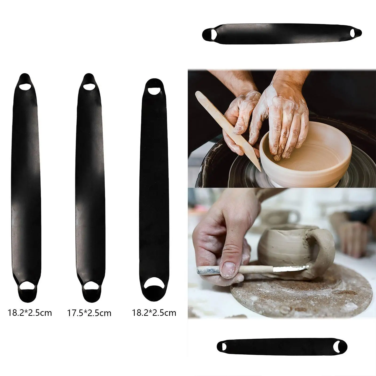 Dual-Ended Pottery Tool for Engraving And Scraping in Ceramics