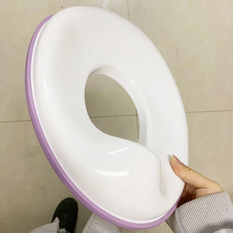 PVC Soft Pad Infant Toilet Seat Children's Universal Toilet Seat Baby Toilet Training Toilets Seat Portable And Easy To Wash