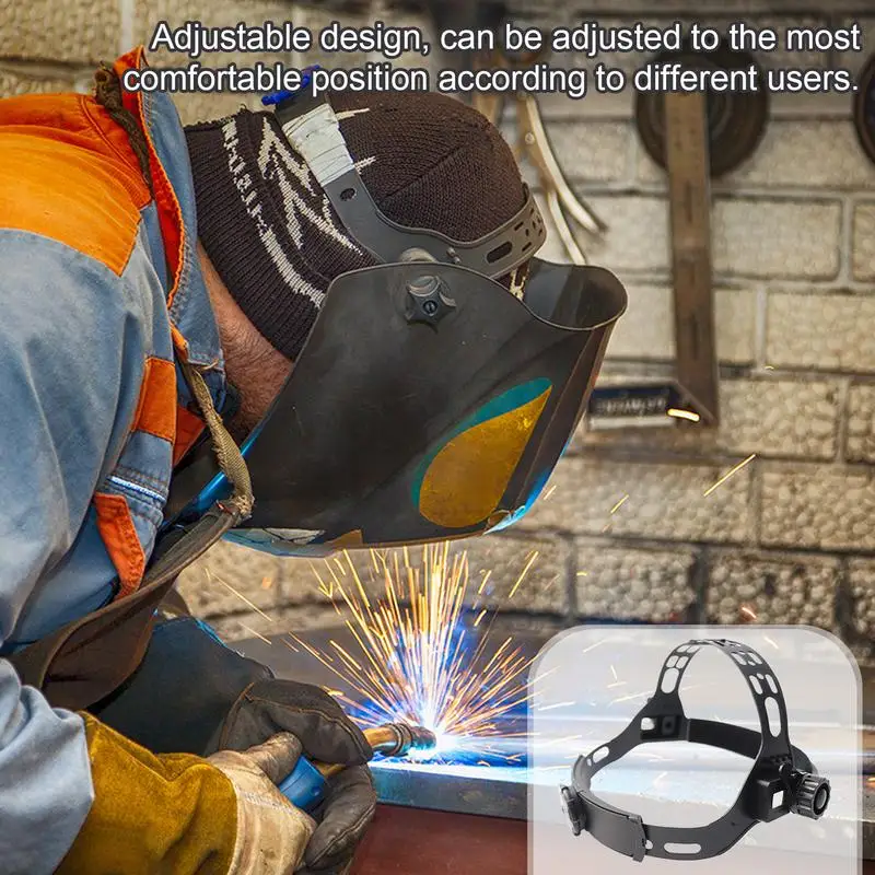 

Welding Helmet Replacement Headgear Adjustable Headgear For Welding Helmet Headband For Square Hole Welding Helmet Welder