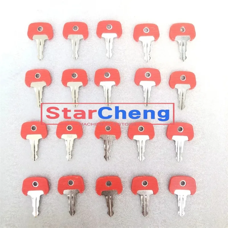 for Jungheinrich ECE220 Forklift ETV114N Various It Pallet Truck Trolley Electric 20 PCS 28520490 702 Ignition Keys