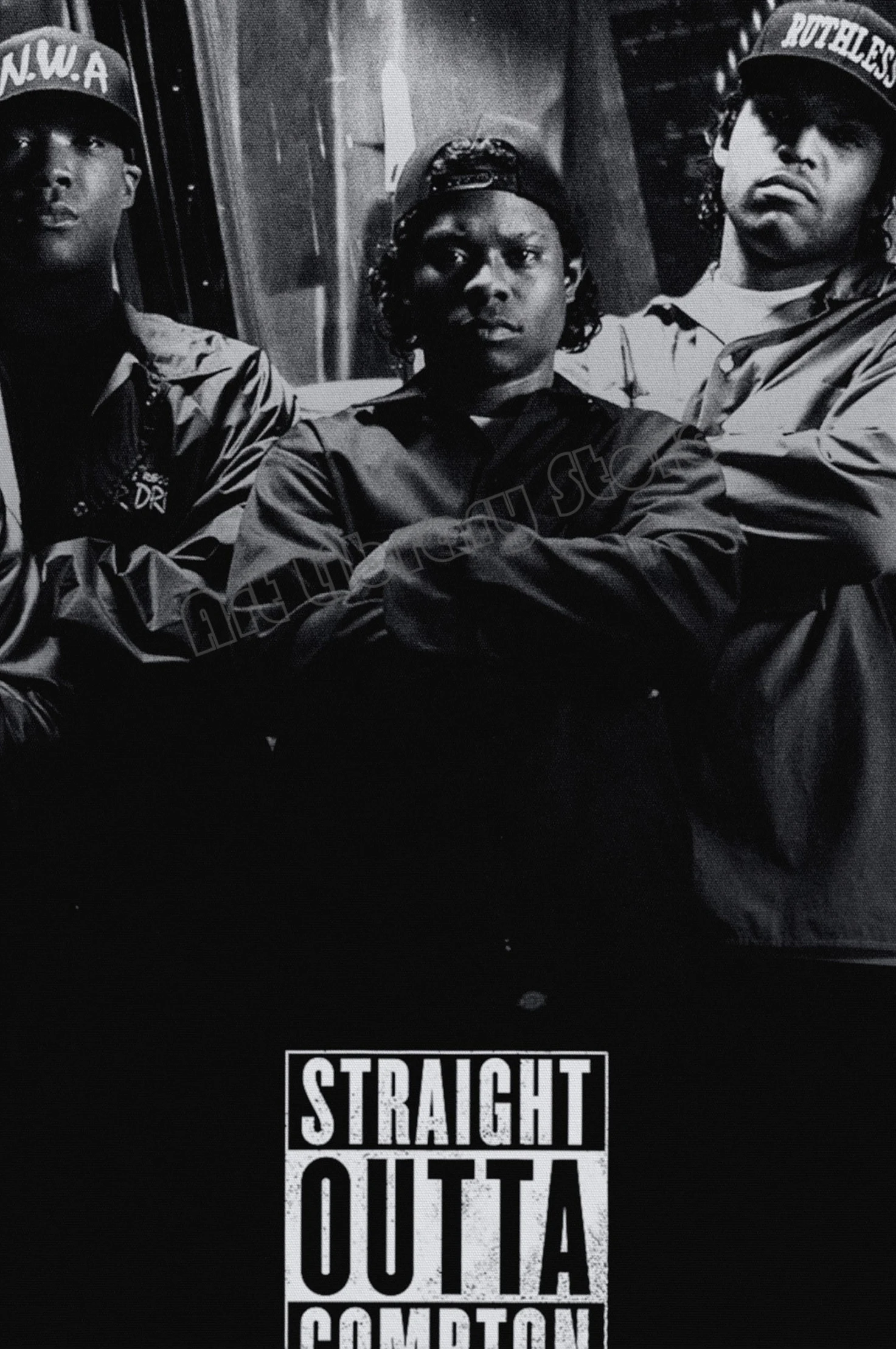 NWA Hip Hop Rapper Straight Outta Compton Hot Music Album Poster