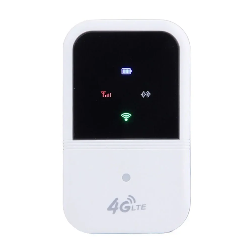 Portable 4G WiFi 150Mbps 4G LTE WiFi Router 2500mAh Pocket MIFI Hotspot LCD Indicator Display With SIM Card Slot