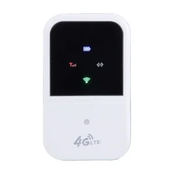 Portable 4G WiFi 150Mbps 4G LTE WiFi Router 2500mAh Pocket MIFI Hotspot LCD Indicator Display With SIM Card Slot