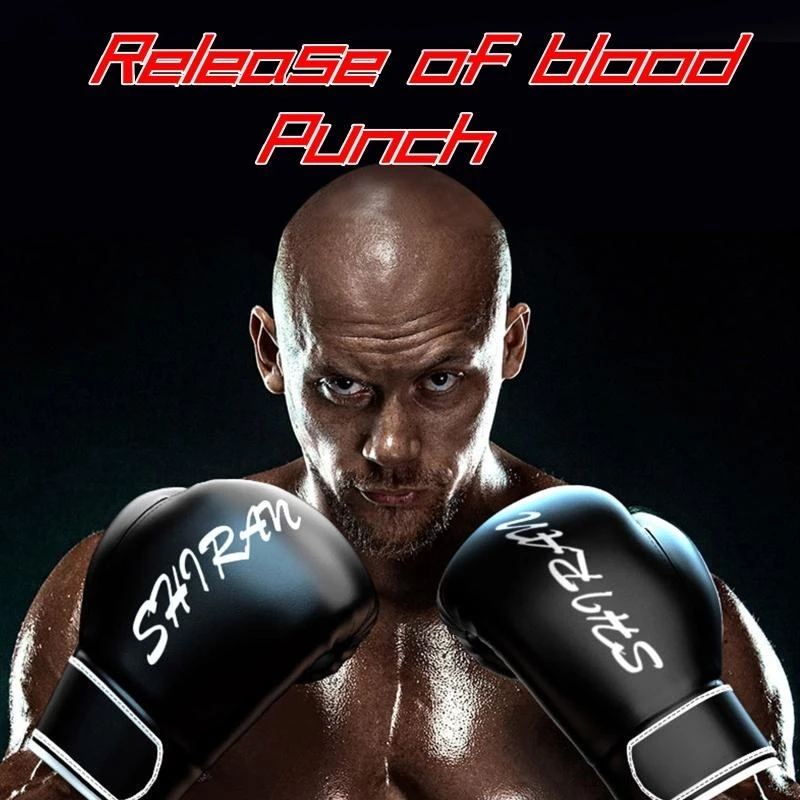 PU Sparring Punching Gloves Boxing Gloves Training Gloves Welterweight Kickboxing Bag Gloves for Men Women Boys Girls