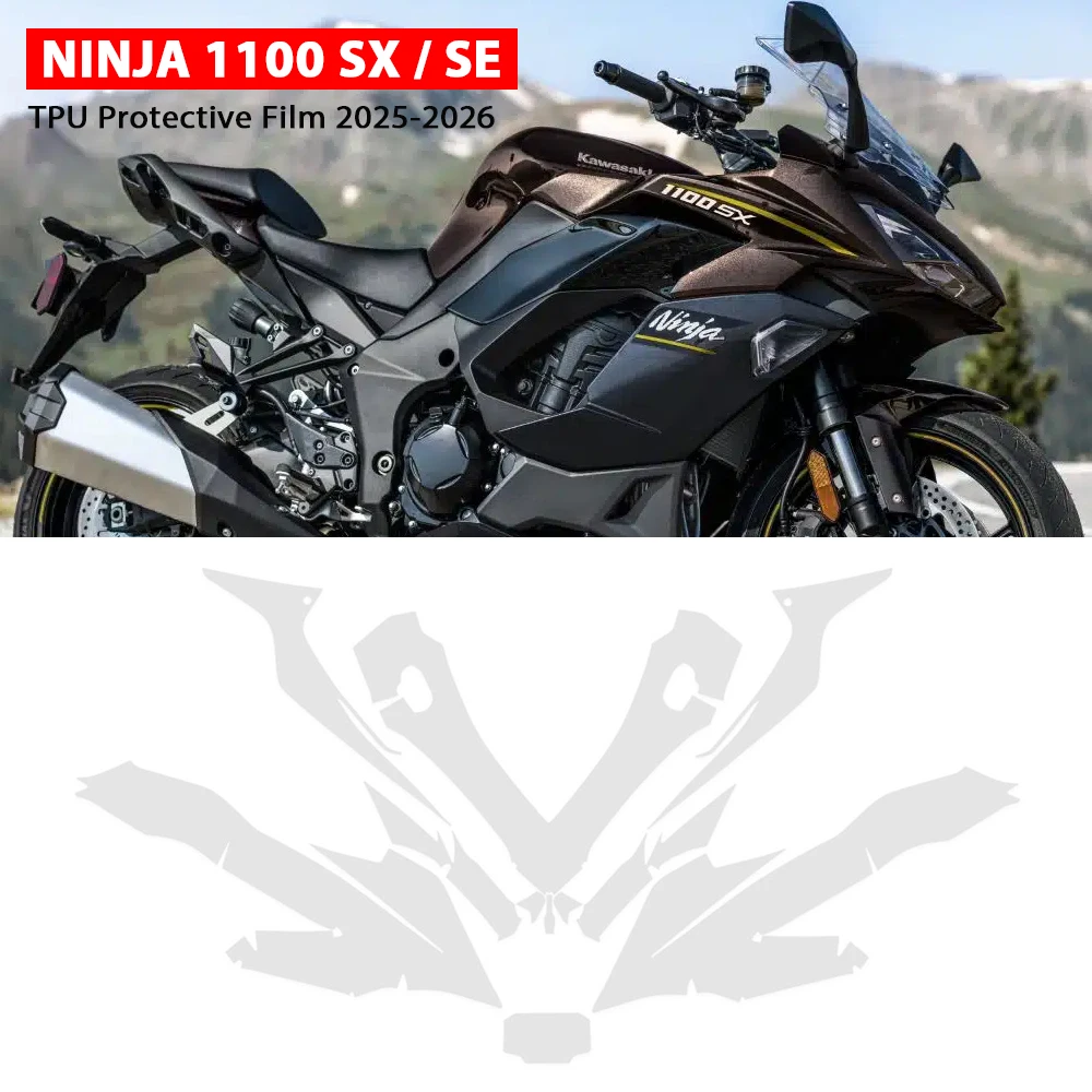 

NINJA 1100 SE PPF Invisible Protective Film For Kawasaki Ninja 1100 SX Transparent Car Cover Scratch Resistant Protective Film
