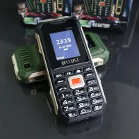 GSM 2G Push Button Phone For Hunting Rugged Shockproof Big Battery Two Torch Durable Speed Dial Loud Voice For Old People Cheap