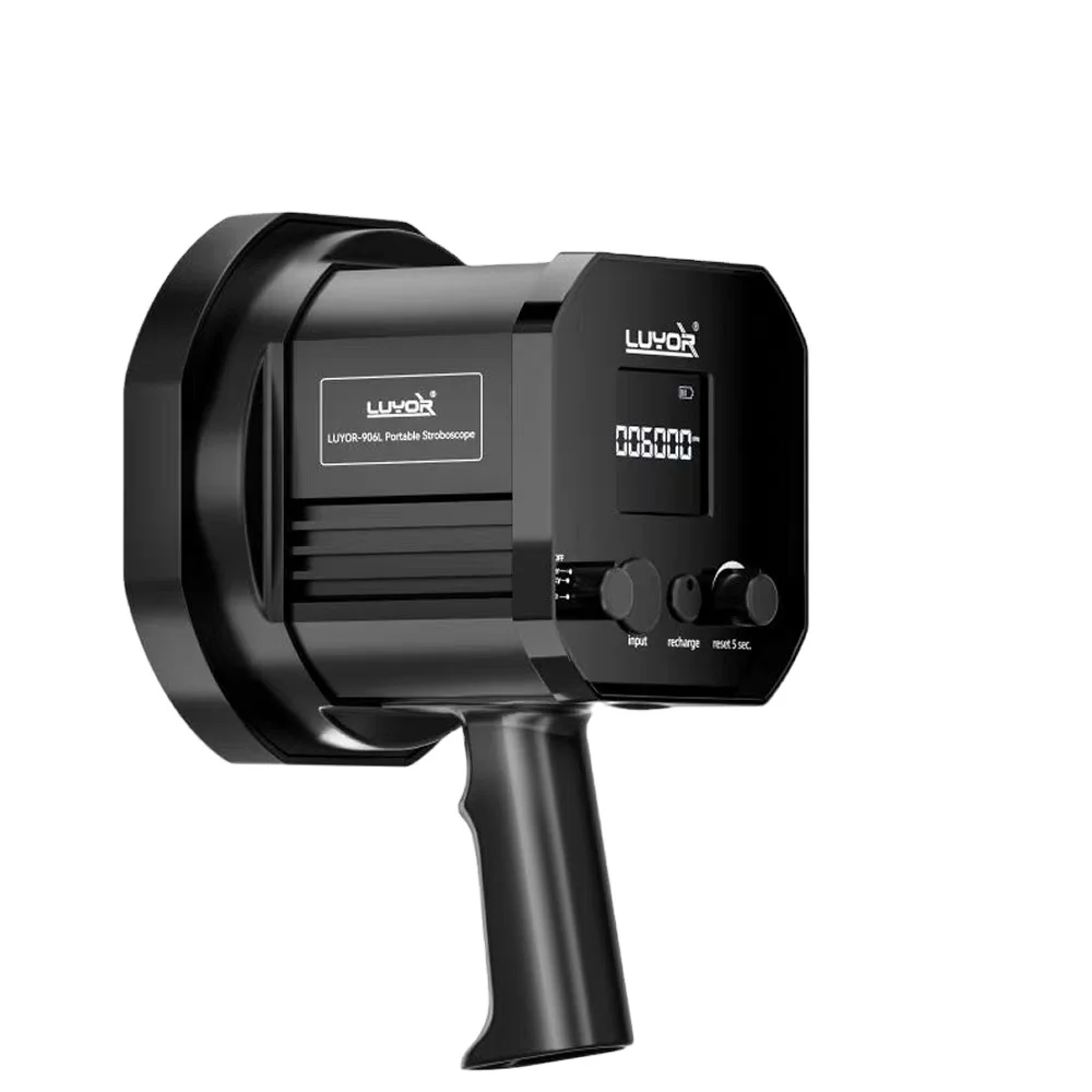 

Портативный ручной стробоскоп LUYOU-906L с LED-подсветкой и лазерным синхронизатором