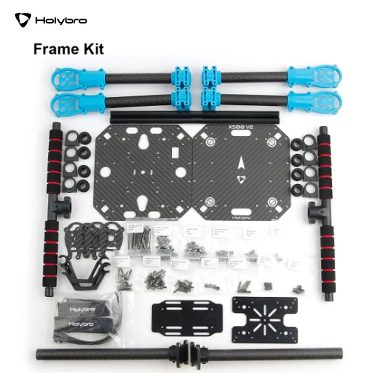 HolyBro X500 V2 Kit de marco 500mm distancia entre ejes Kit de marco de fibra de carbono 2216 KV880 Motor 20A ESC 1045 hélice XT30 XT60 PDB Combo