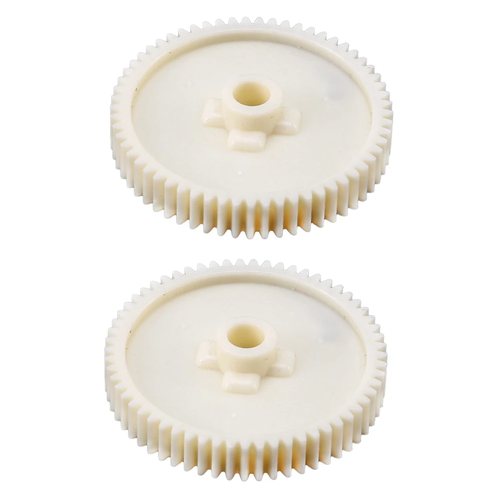 Piezas de mejora de coche teledirigido, accesorios para TAMIYA TT01, TT01D, TT01E, piezas, 51004, 2 TT-01, 61T, Spur Gear 1/10