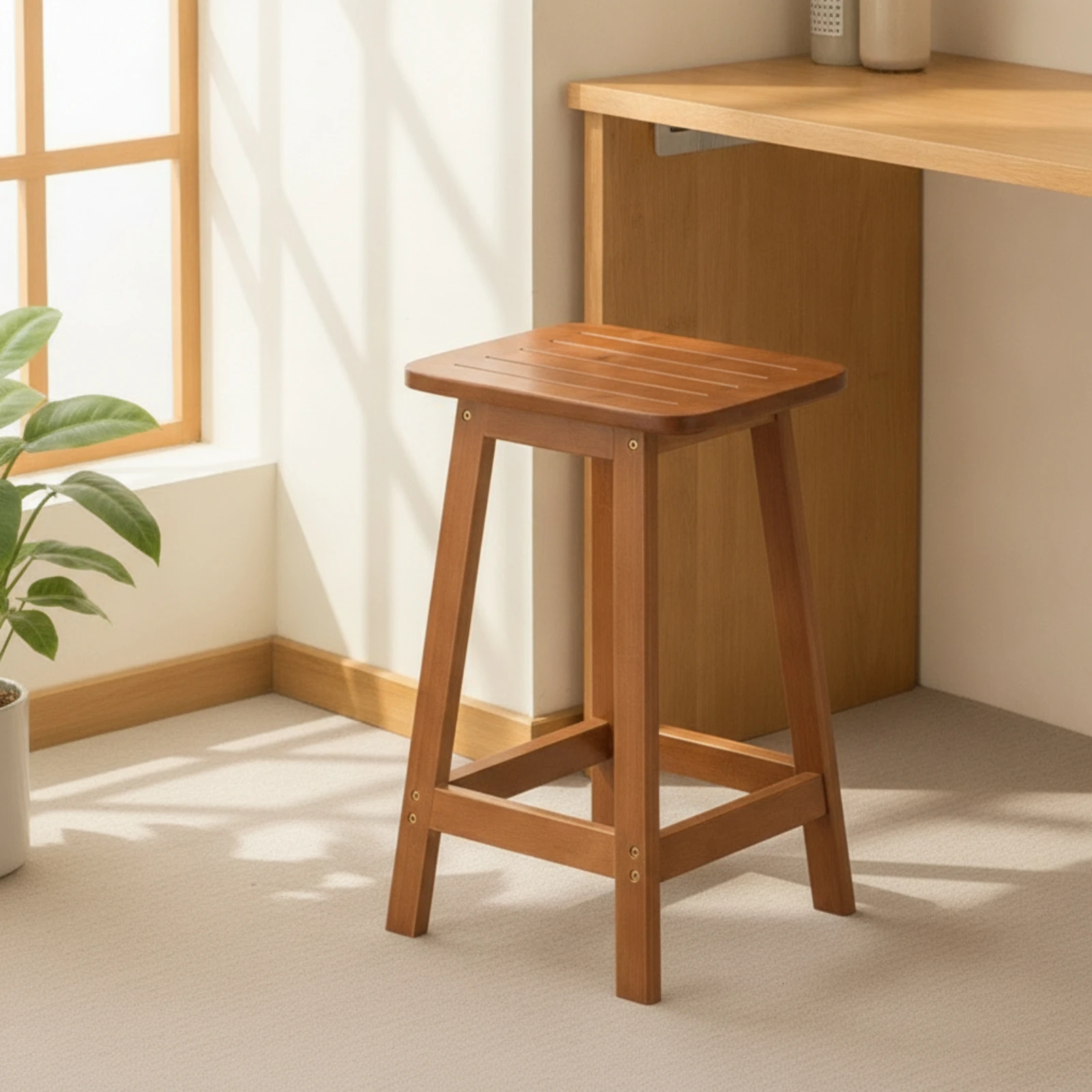 Stołek barowy z listwową oparc – Home Bar Stools recenzja i cena