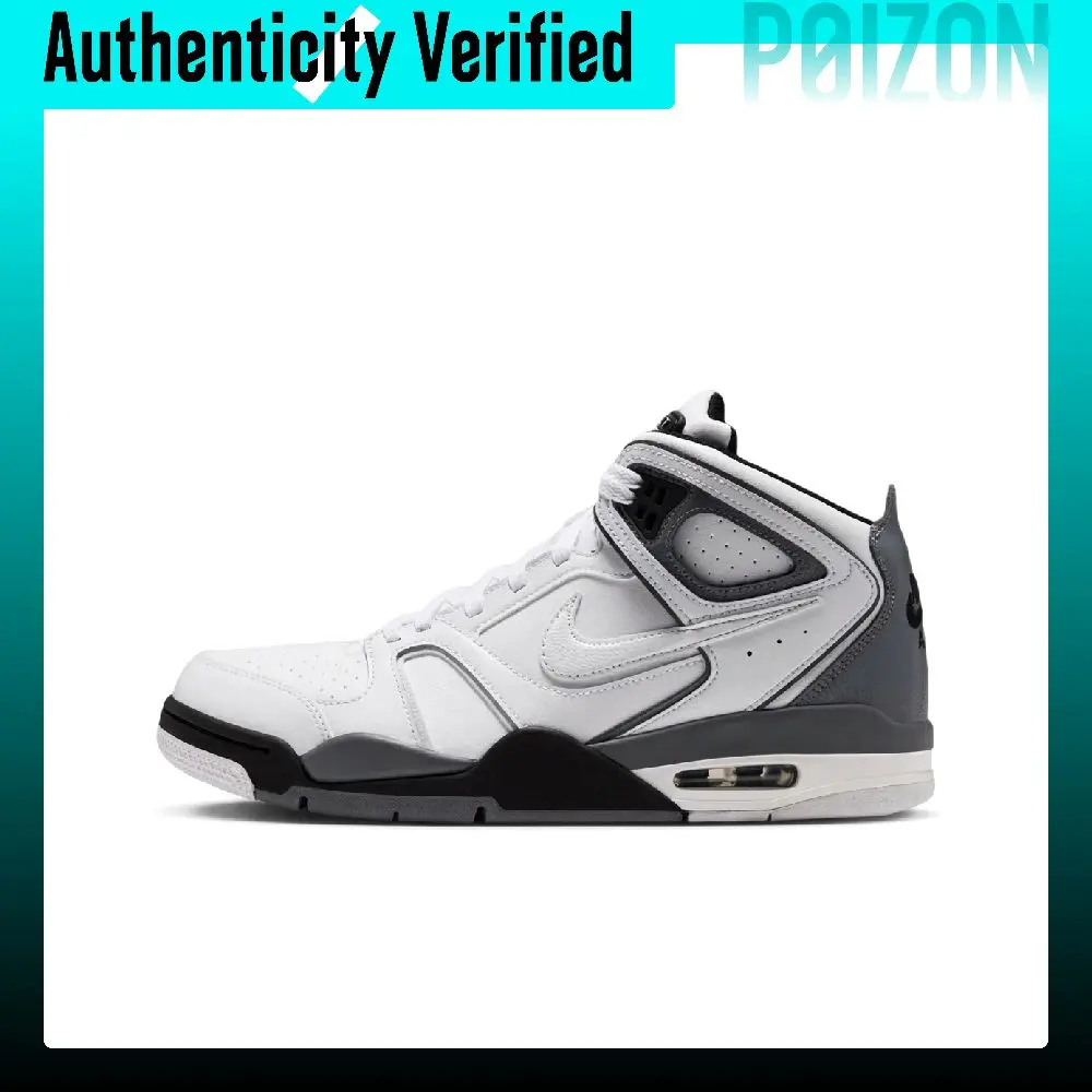 Nike Air Flight Falcon Basketball Shoes Men's Mid-top White 397204-102