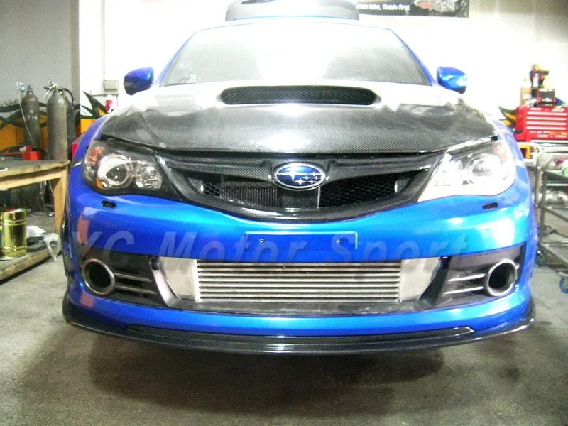

Car Accessories Carbon Fiber JS Style Front Lip Fit For 2008-2010 Impreza GRB STI Front Lip Splitter Car-styling