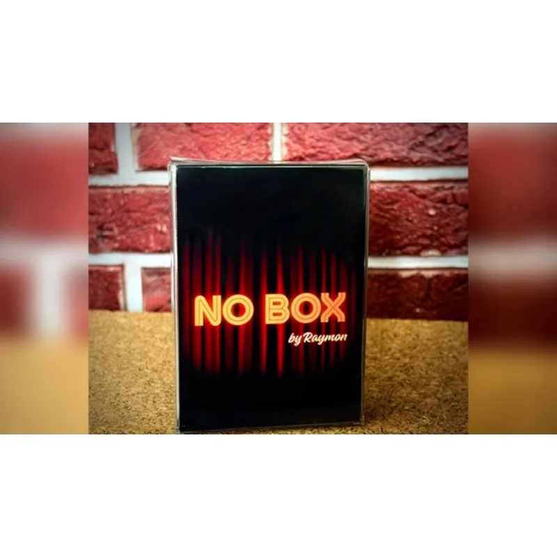 No Box By Raymon and CrazyJokers Gimmicks Close Up Magic Tricks Illusions Object Transform Magic Props Magician Beginner Funny