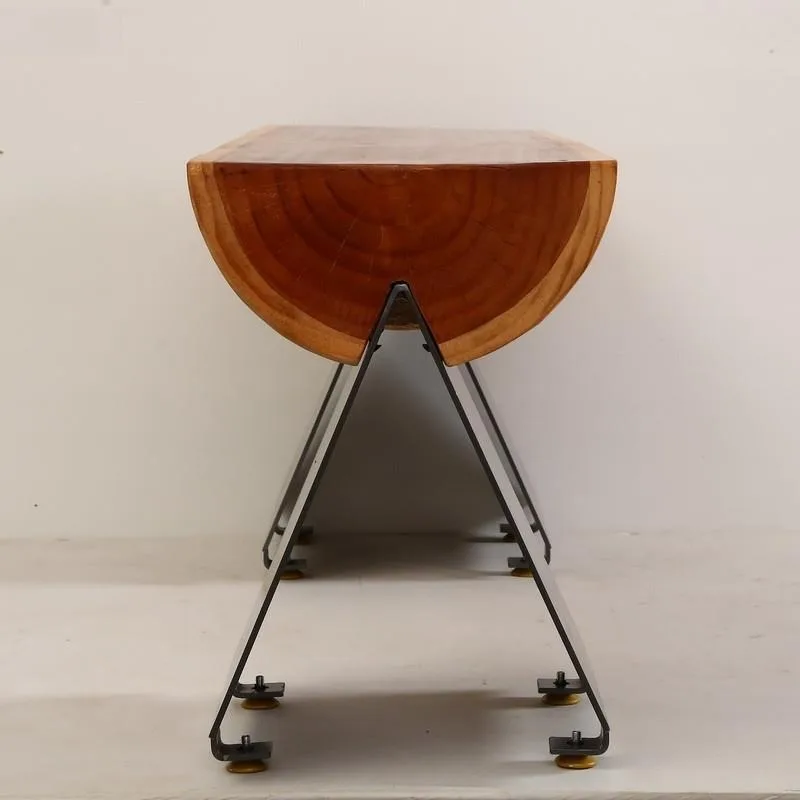 American creative wooden pier short wooden stool