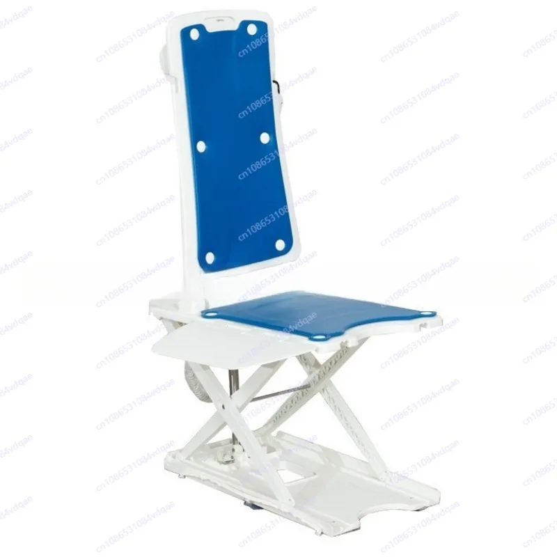 

Electric lift bath chair, waterproof and non-slip design, foldable elderly bath chair