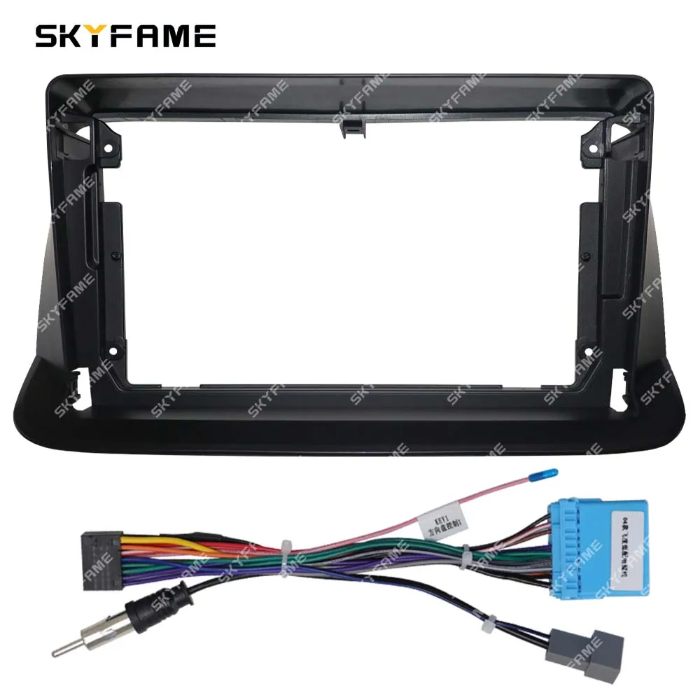 SKYFAME Car Frame Fascia Adapter Android Radio Dash Fitting Panel Kit For Honda Stepwgn