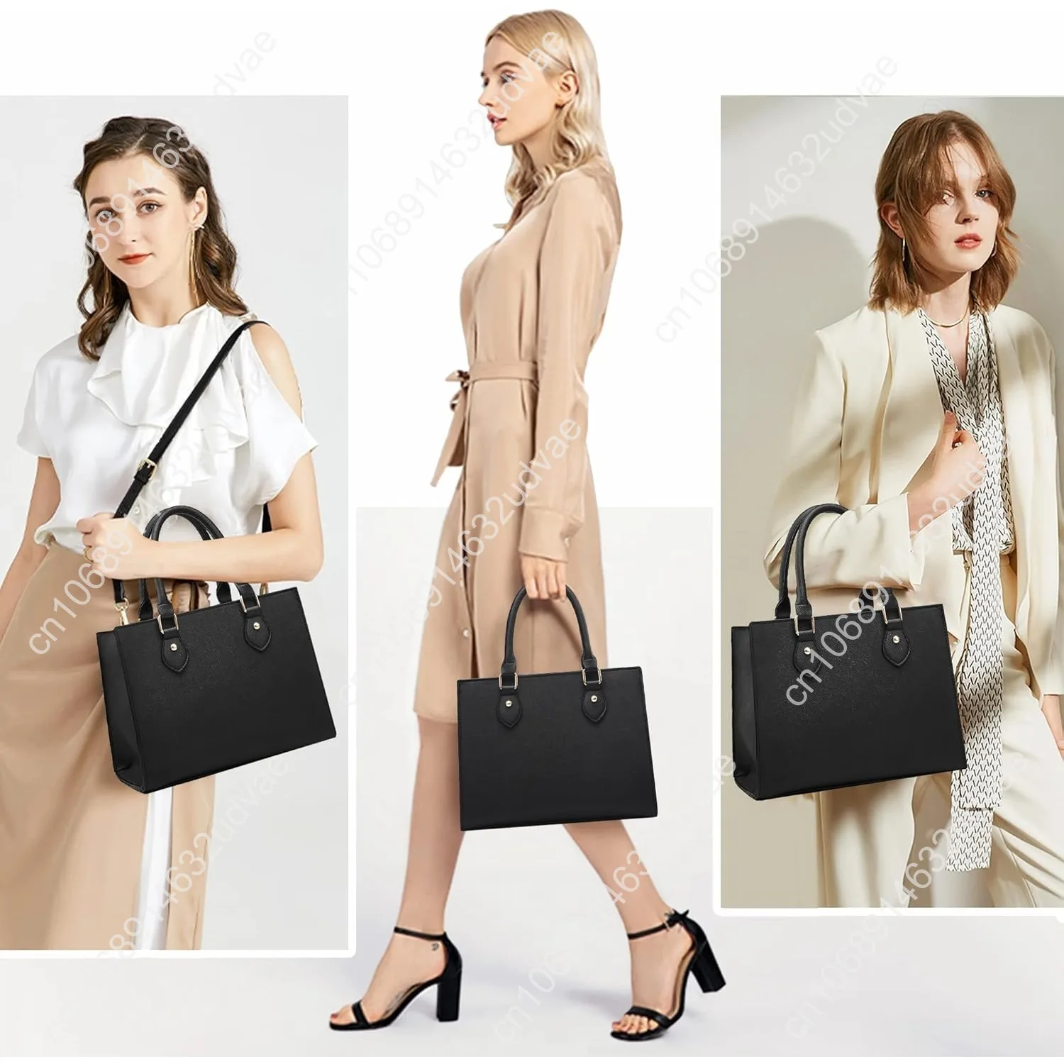 CHICAROUSAL Crossbody Purses and Handbags for Women PU Leather Tote Top Handle Satchel Shoulder Bags
