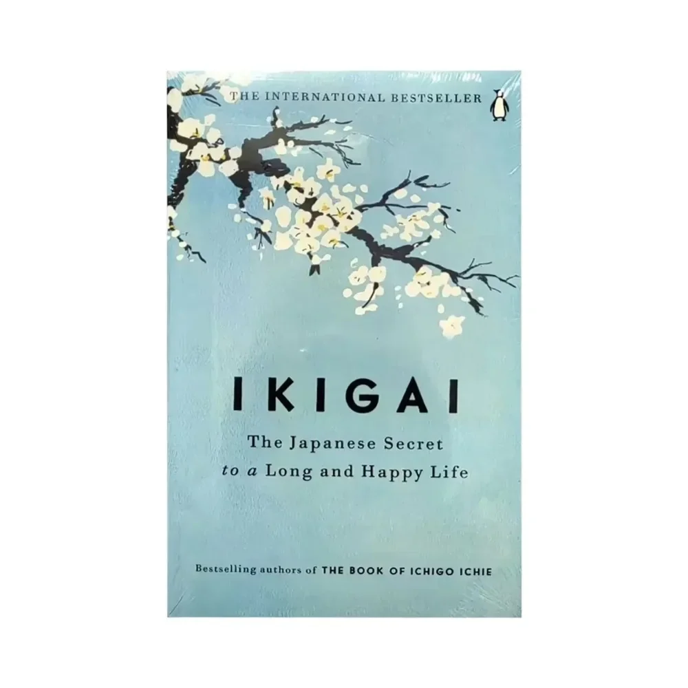 Ikigai The Japanese Secret Philosophy for A Happy Healthy By Hector Garcia Book Rebuilding Happiness + A Book about Hope Fiction