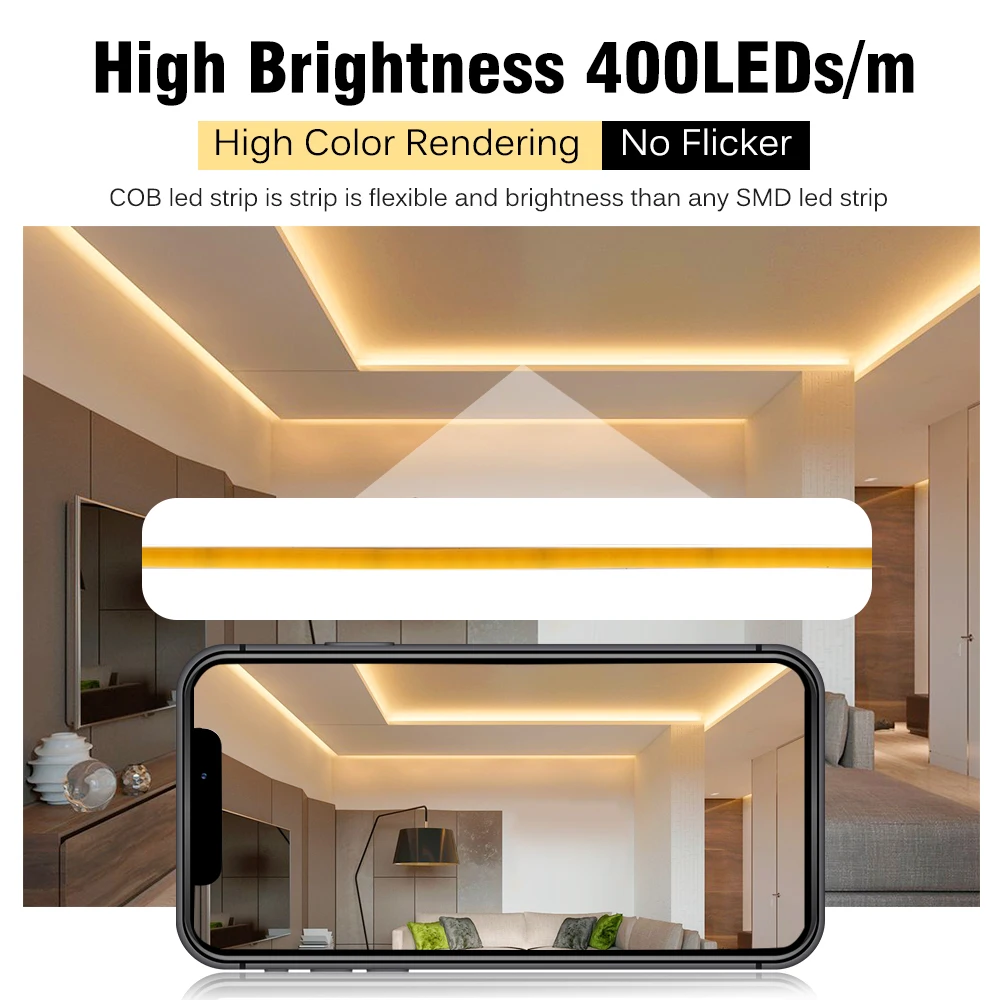 شريط إضاءة LED 12 فولت 24 فولت 3000 كيلو 4000 كيلو 6000 كيلو 3 مللي متر 5 مللي متر شريط إضاءة داخلي ضيق 5 متر/لفة