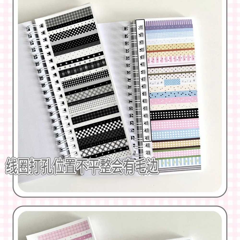 40 Blatt/Stück Streifen-Aufkleberbuch, einfacher INS-Stil, Ziehlinien-Aufkleber, DIY Scrapbooking, Tagebuch, dekoratives Basismaterial, Aufkleber – Detail 5