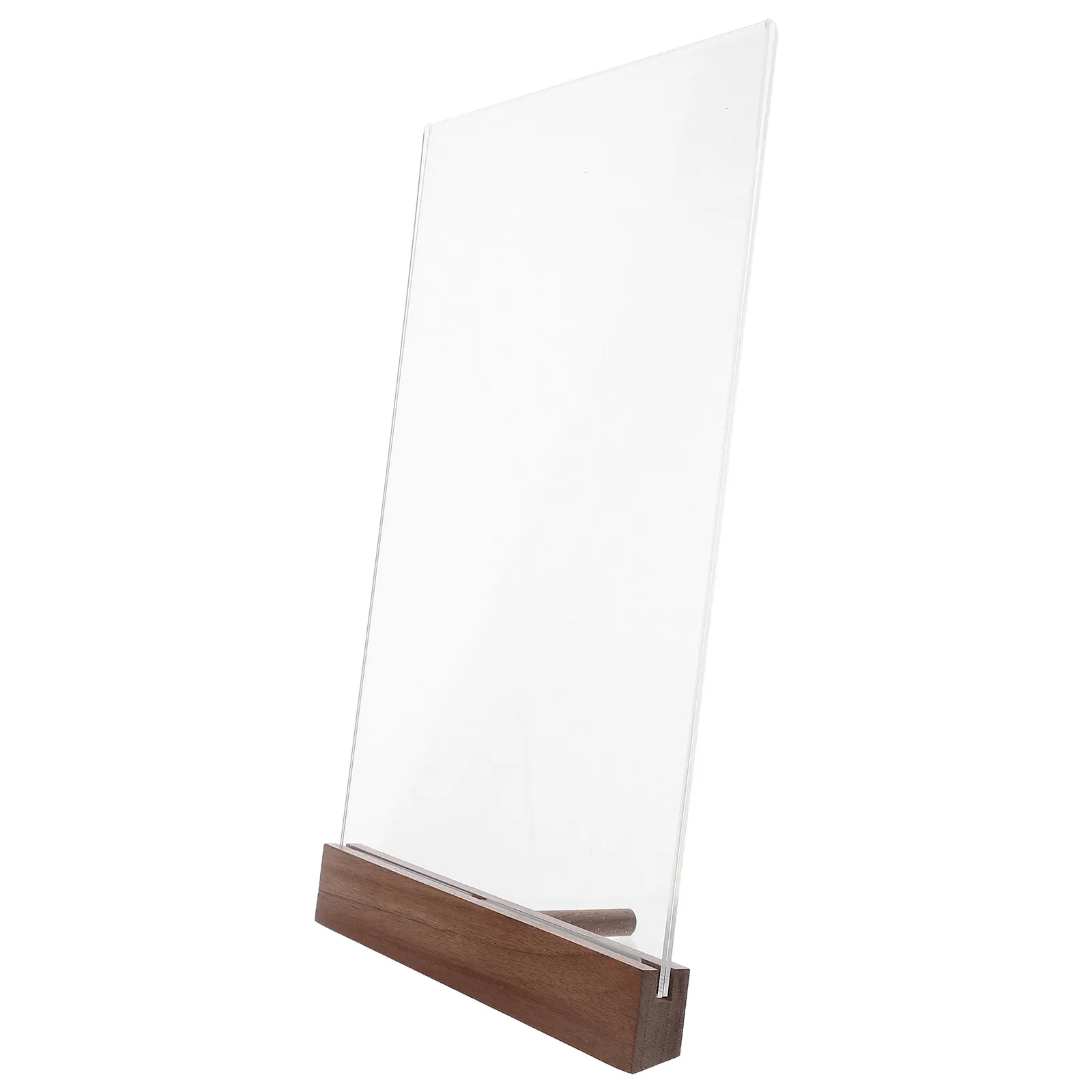 acrylic-double-sided-clear-sign-holder-wood-base-certificate-display-stand-diploma-frame-tabletop-menu-flyer-display