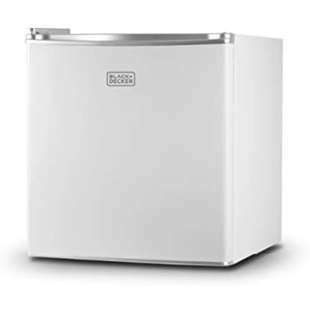 BCRK17W Compact Refrigerator Energy Star Single Door Mini Fridge with Freezer, 1.7 Cubic Ft., White