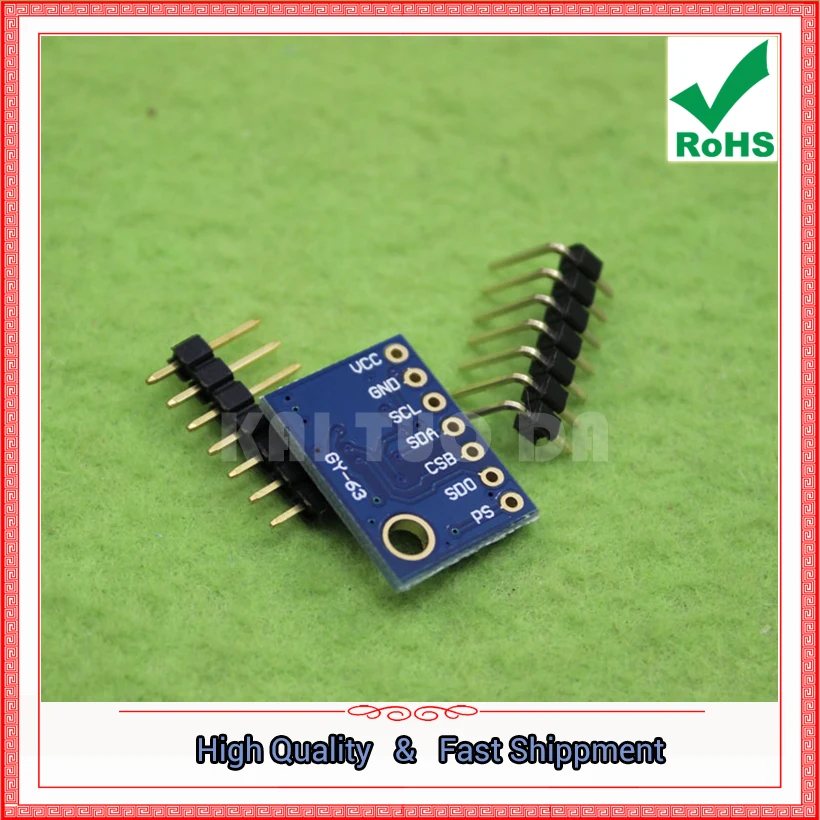 MS5611 High Resolution Atmospheric Pressure Height Sensor Module IIC / SPI Communication GY63 Board (C5A3)