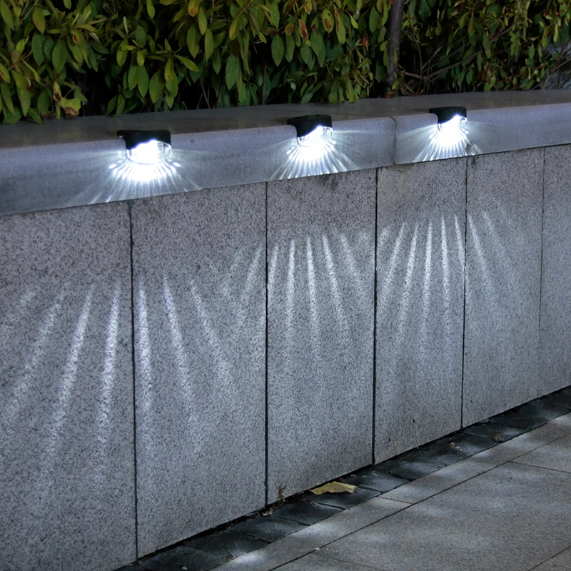 LED Solar Lamp Stair Street Led Light Outdoor Waterproof Garden Passage Courtyard Terrace Guardrail Step Light Landscape Light