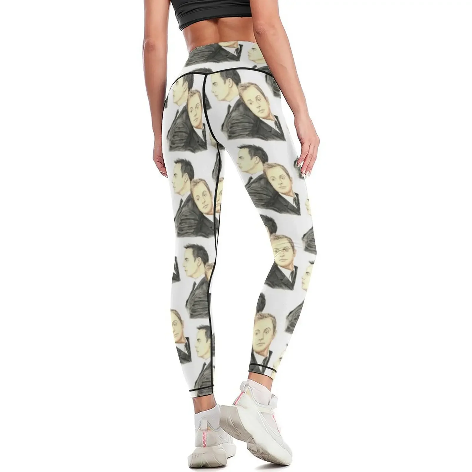 Ant and Dec طماق رفع يغطي الرجل Legginsy رفع الركض السراويل يغطي الرجل رفع طماق المرأة