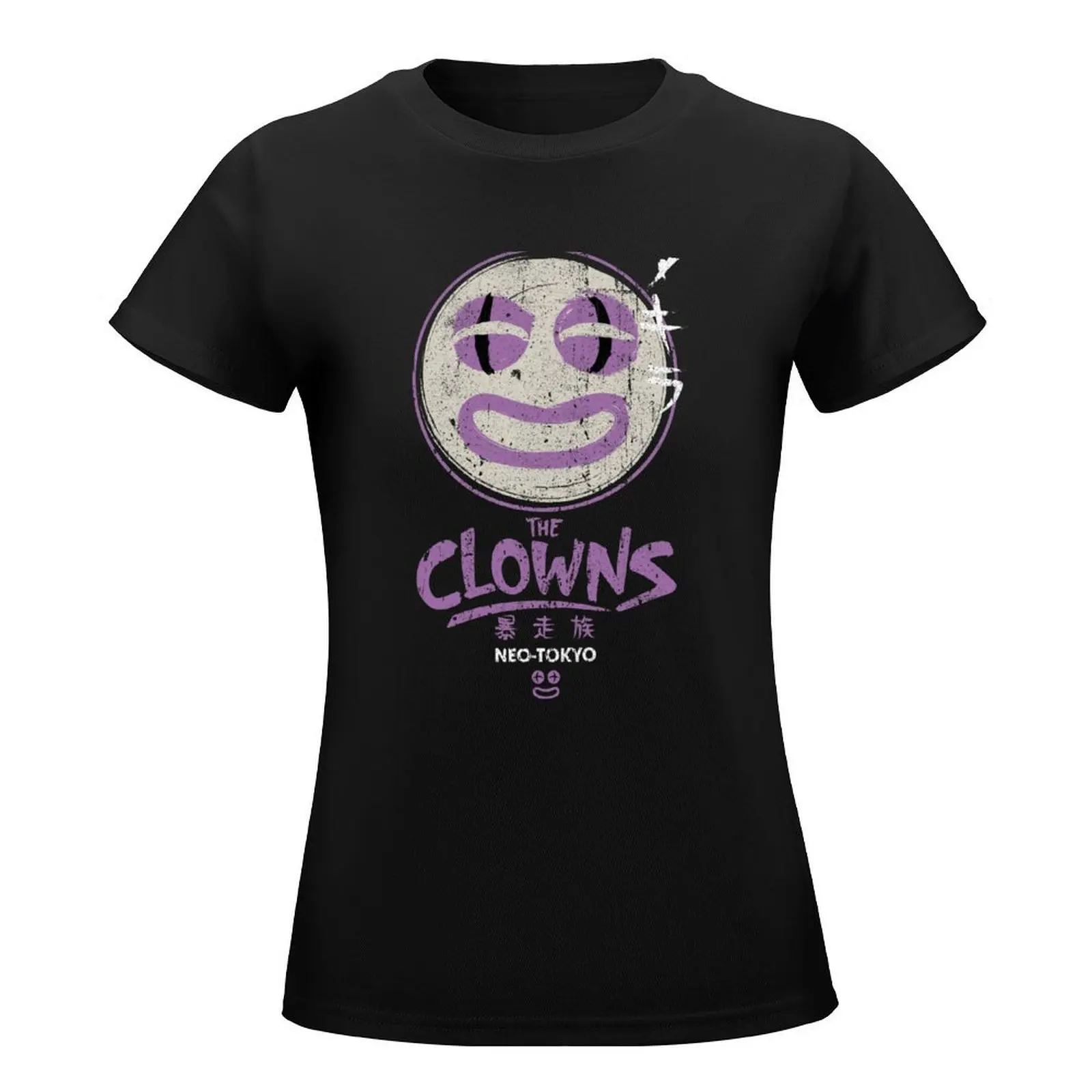 The Clowns Motorcycle Gang T-Shirt Blouse aesthetic clothes Women clothing