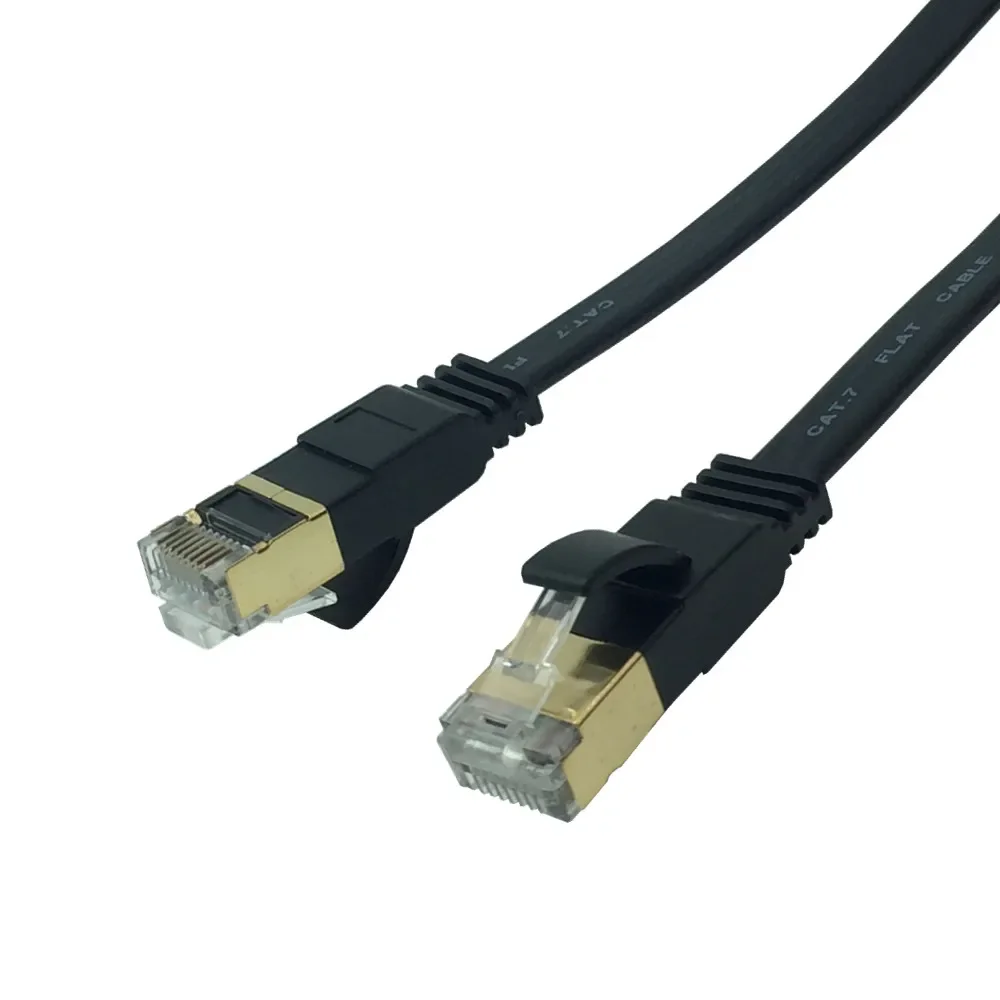 Kabel Ethernet Sieć 8p8c-Patch CAT7 STP Router Lan-Cord Laptop 10 gb/s do komputera PC GCX 0,5 m 1 m 2 m 3 m 5 m