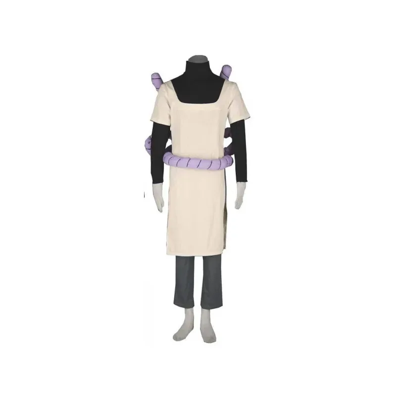 2025 yiyi أنيمي تأثيري حلي أوروتشيمارو قميص أسود السراويل الأرجواني حزام ملابس الكبار بدلة كاملة كرنفال هدايا الحفلات