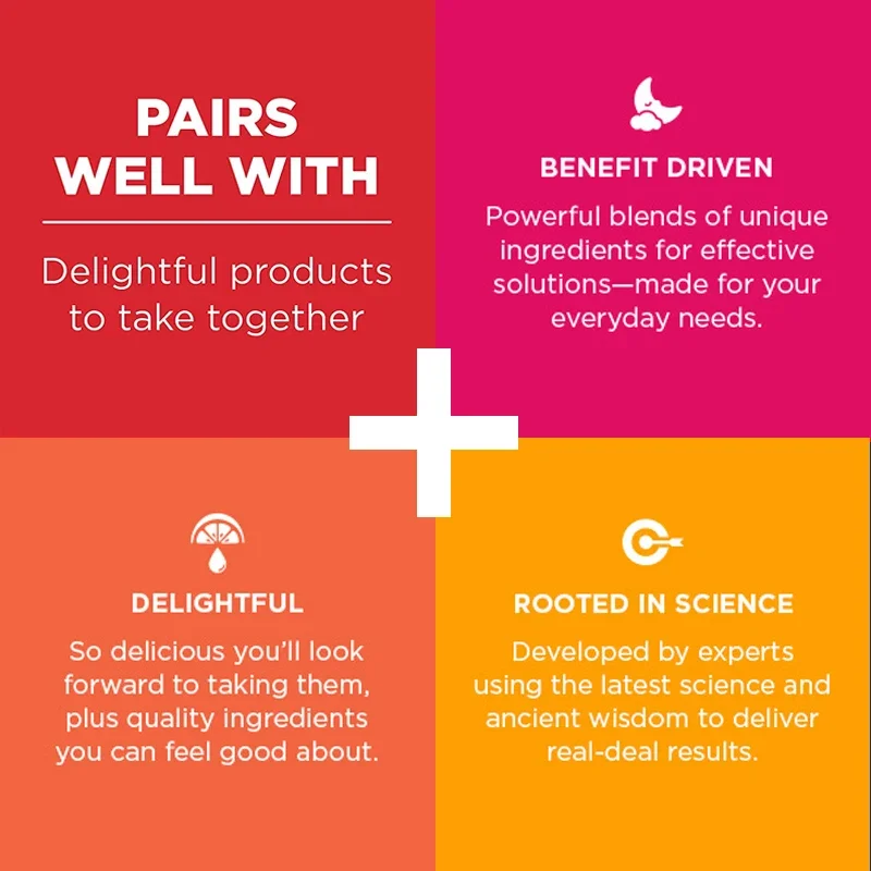 Probiotic + Prebiotic Gummies - Promote Digestive Health and Relieve Bloating Improve Intestinal Function Support Immune Health