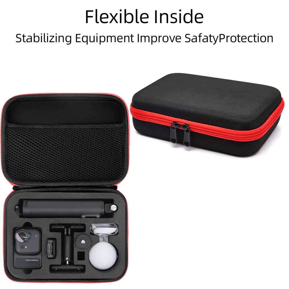 Sac à main tout-en-un pour Insta360 Go Ultra Box, étui résistant aux chocs, multi-usage, transport de voyage, boîte Portable, accessoires de sangle