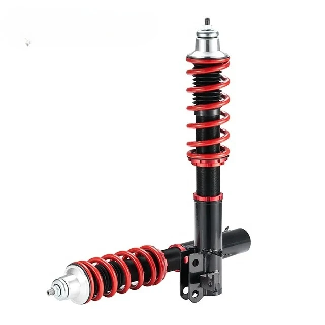 Hot Mono-tube Coilover Spring Shock Kit Adjustable Suspension system for Honda Jazz GE 2008