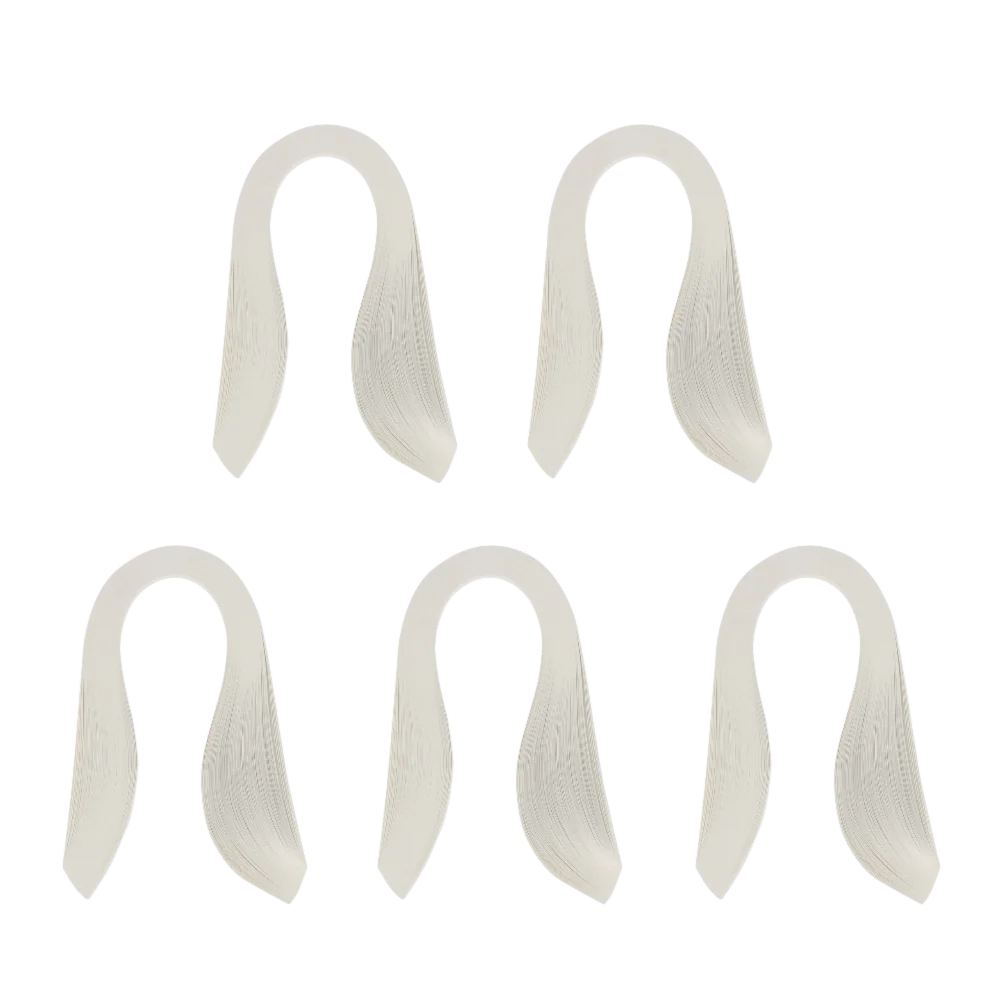 

600PCS 3mm Width Quilling Paper Pure Color Ivory White Paper Strips 39cm Length Hand Craft Paper Paper Quilling Art