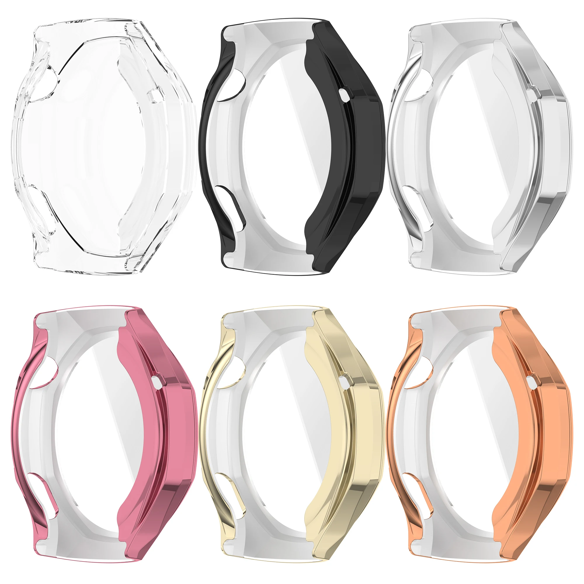 حافظة واقية من مادة TPU لساعة Huawei Watch GT6 Pro مقاس 46 ملم وغطاء ممتص للصدمات بإطار كامل الشاشة #3