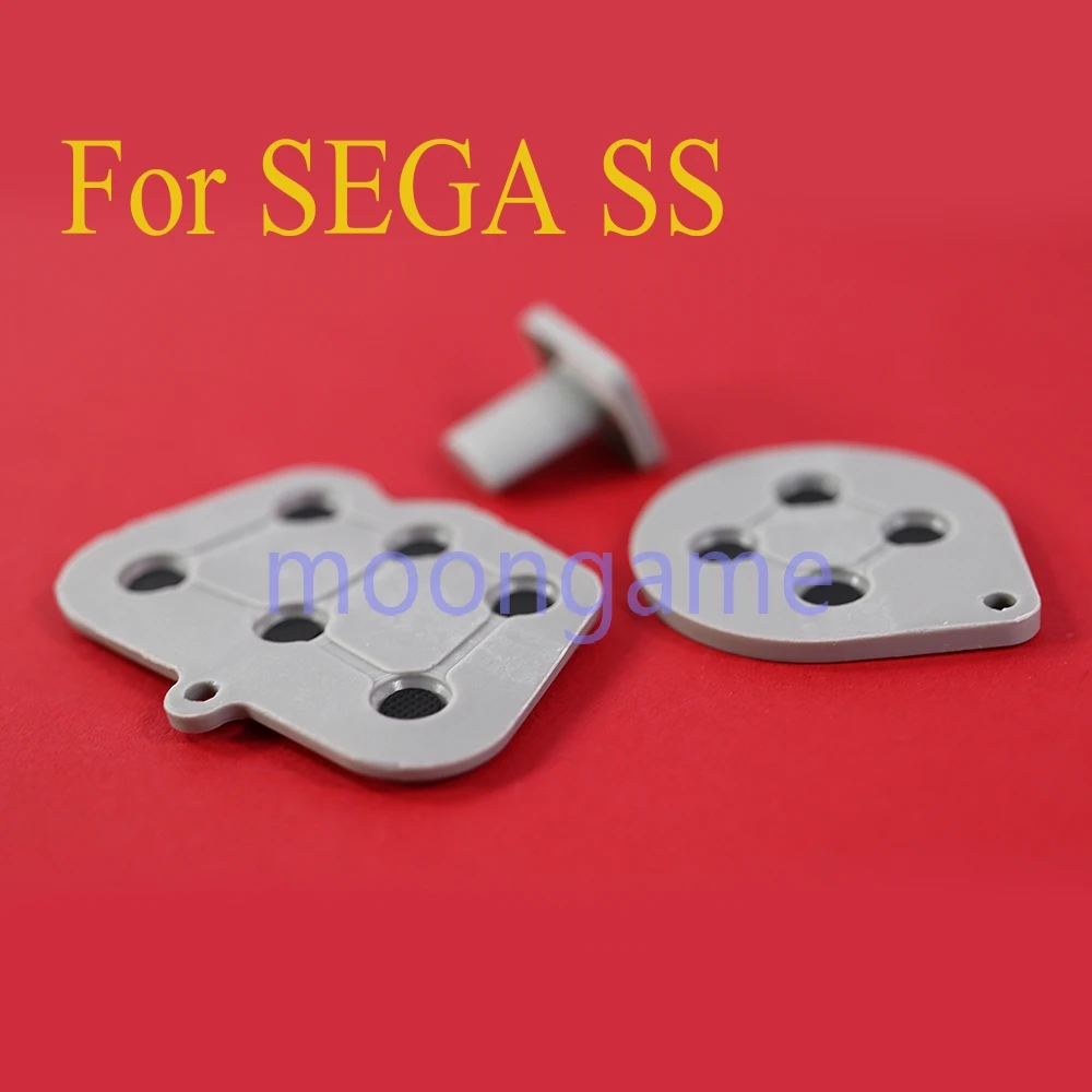 1set Silicone Buttons For Sega Saturn SS Game Controller Conductive Rubber Pad Keypads Buttons Replacement